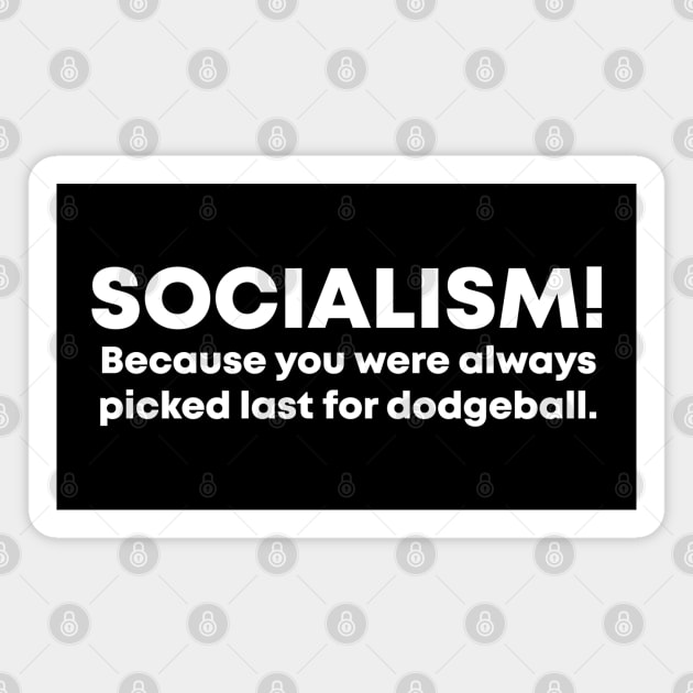 Socialism! Magnet by Stacks